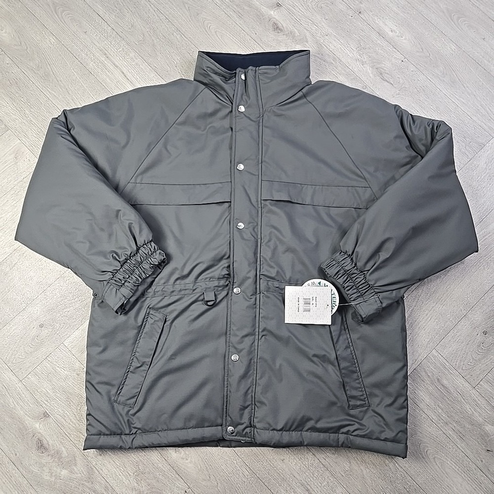 New! Rawik Endurance Size XL Gray Waterproof Zip Up Jacket Coat Rain Snow Wind